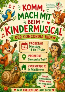 Concordia Kids Musical Flyer