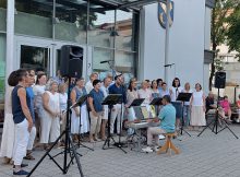 The Voices auf dem Rathausmarkt