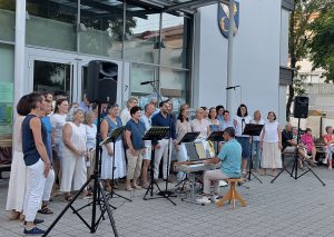 The Voices auf dem Rathausmarkt