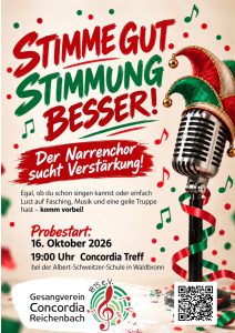 Narrenchor Flyer