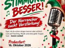 Narrenchor Flyer